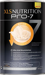 XLS Nutrition Pro-7 Batido Sustitutivo, Ayuda a Perder Peso y Tonifica, Óptimo Nivel de Proteínas, Sabor Vainilla Limón, Sin Gluten, Sin Lactosa precio