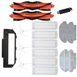 Tomshi 20 Piezas Competitivo para Robot Aspiradora P Robot de Limpieza STYTJ02YM Cepillo Lateral Principal Filtro Hepa Mopa precio