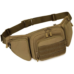 Táctica Cintura Pack portátil riñonera al Aire Libre Ejército Bolsa de Cintura Militar de frío para Ciclismo Camping Senderismo Caza Pesca (marrón#2) precio