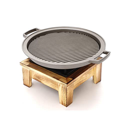 SECJSKJ Estilo japones Barbacoa Grill Food Charcoal Stove Barbacoa Portable Estufa al Aire Libre Barbacoa Horne Boleto Stufe Stufe Roasting Cooker (Co precio