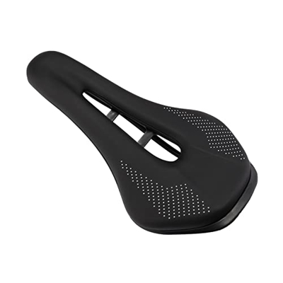ZHOUFENG Asiento de Bicicleta Saddles Road Road Steel Rails Cojín de Bicicletas de montaña Compatible con for Hombres Confort Suave a Prueba de choque