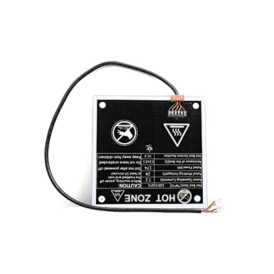 Cama térmica de aluminio de 24 V, 220 x 220 x 3 mm, impresora 3D para Anet ET4/ET4X/ET4 con cable (ET4 / ET4X / ET4 Pro)