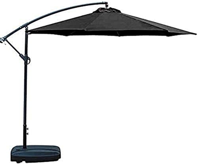 Patio Offset Umbrella Parasols Garden Garden Sun Shade Patio Banana Hanging Rattan Set Umbrella Cantilever Beach Pool Banana Roman Umbrella 3 Meters (