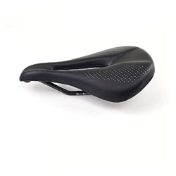 ZHOUFENG Asiento de Bicicleta PU+Carbon Fiber Saddle Road MTB Ciclismo de montaña Bicicleta Compatible con Cycling Saddle Saddle Trail Comfort Races A precio