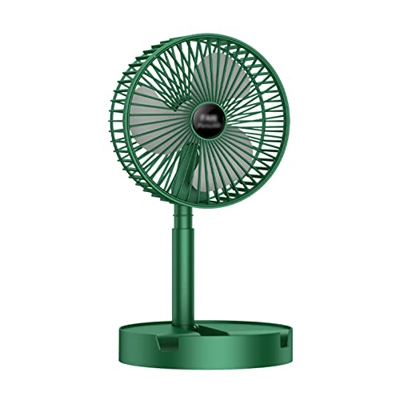 Ventilador PortáTil Alimentado Por Usb, Ventilador De Escritorio Con Carga De BateríA Ventilador PortáTil Recargable Para Acampar Adecuado Para Acampa