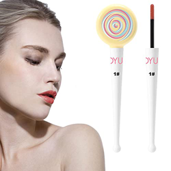 Linsition Barras de Labios líquidas de Larga duración | Lápiz Labial de Aceite de Labios hidratado Lollipop para Mujeres y niñas,Brillo de Labios Anti en oferta