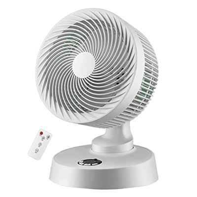 Ventilador De Camping Recargable PortáTil Ventilador De Columpio Plegable con Control Remoto, Ventilador De Escritorio Recargable PortáTil, Adecuado p