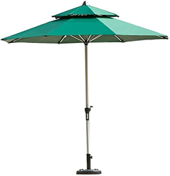 Patio Offset Umbrella Outdoor Garden Parasols Outdoor Patio Market Umbrella with Base Large Portable Offset Patio Umbrella for Poolside Deck Garden Ba en oferta
