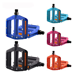 AIRAXE Pedal de montaña for Bicicleta MTB Pedales Pedales de Nylon Fibra de Nylon antideslizanes Pedal de Ciclismo MTB Accesorios (Color : Blue) en oferta