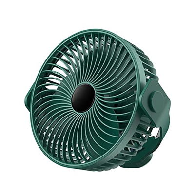 RuYng Ventilador PortáTil Recargable, Ventilador De Mesa PequeñO Ajustable En La Cabeza Ventilador Silencioso Personal Ventilador Vertical PortáTil Al