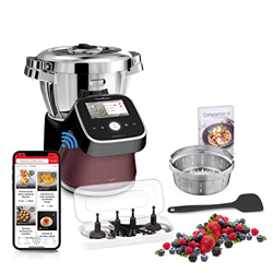 Moulinex i-Companion Touch Pro - Robot de cocina multifunción, robot de cocina, 18 modos automáticos, báscula integrada, pantalla táctil, aplicación e en oferta