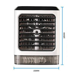 JJJ Mini Aire Acondicionado ABS 150 * 152 * 185 mm refrigeración portátil Escritorio USB Ventilador de Ventilador (Color : No Remote Control Switch) precio