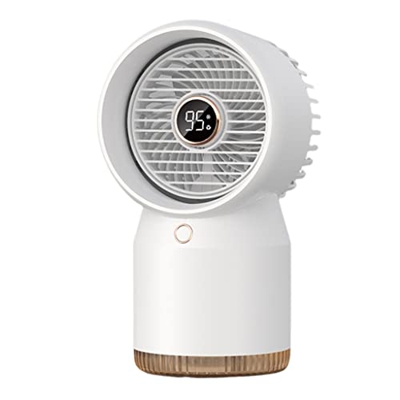 mini ventilador Ventilador del humidificador del aire acondicionado de la niebla del espray de agua, ventilador de refrigeración por aire recargable d