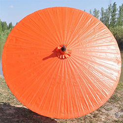 Patio Offset Umbrella Wooden Garden Parasol with Base 2m Sunshade Outdoor Patio Umbrella with Protection Waterproof Stable Parasol for Beach/Terrace/B en oferta