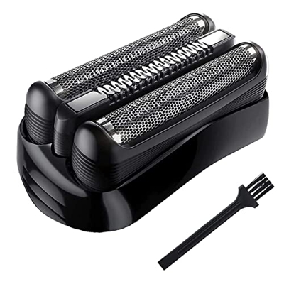 Cabezales de Afeitado, Cabezal de Recambio para Afeitadora Eléctrica, Cabezal de Repuesto para Afeitadora Compatible con Braun 3 Series (21B), Pieza d