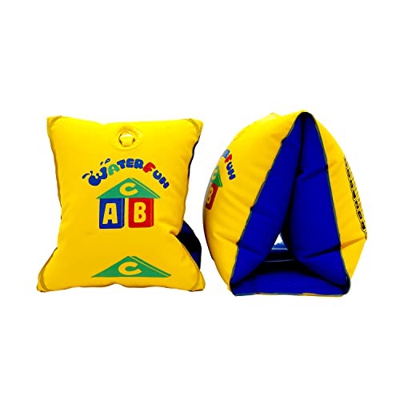 Solagua Manguitos Hinchables Infantiles 15x23cm, PVC Resistente y Duradero, Certificado CE, Manguitos Flotantes de Piscina para Niños, Ideal para Apre