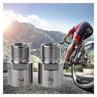 AIRAXE 1 par MTB Pedal de Bicicleta Pedal Pedal Extensión del Eje Pedal Extensión Extensión de Acero Pedal de Acero Extensor de Pedal for MTB Pedal de