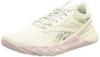 Reebok Nanoflex Tr Zapatillas de Cross Mujer Multicolor (Chalk/Quartz Glow/Blue Slate)