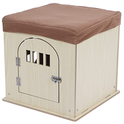 Greensen Taburete de Madera, la Casa para Mascotas Brinda a Sus Mascotas una Casa para Gatos Saludable, Cómoda Y Segura para Interiores precio