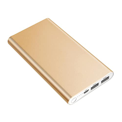 Power Bank 50000mAh Batería Externa Portátil Power Bank USB LED Cargador de Teléfono Móvil para Móviles y Tabletas - Gift Gold características