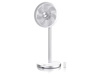 Ventilador vertical de 9 velocidades-ventilador con mando a distancia, 60° ahorro de energía, temporizador de 1 a 8 horas-4 modos