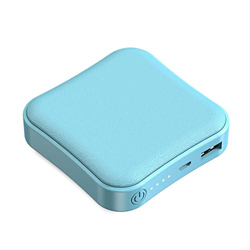 Power Bank Mini Power Bank Portable 10000mAh Batería Externa Powerbank 2.1a Cargador Rápido para Teléfonos y Tablets - Regalo 20000mAh Azul características