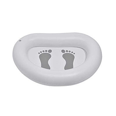 gormyel Lavabo de baño de pies Spa hinchable | Lavavajillas hinchable para piscina portátil y duradero, lavabo de baño de pies Spa portátil de diseño 
