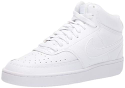 Nike Court Vision Mid, Sneaker Mujer, White/White-White, 41 EU precio