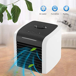 JJJ Refrigerador de Aire del automóvil Mini acondicionador de Aire portátil Fan del refrigerador de Escritorio Personal USB Table Table Fan Small Air  características