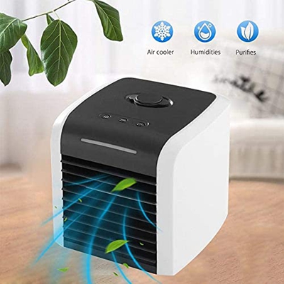 JJJ Refrigerador de Aire del automóvil Mini acondicionador de Aire portátil Fan del refrigerador de Escritorio Personal USB Table Table Fan Small Air 