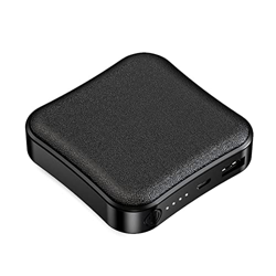 Batería externa portátil de 10000 mAh, batería externa de 2,1 A, cargador rápido para teléfonos móviles y tabletas, regalo de 20000 mAh, color negro características