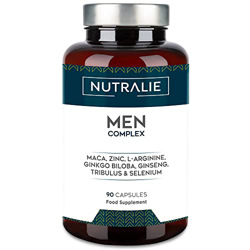 VITAMINAS HOMBRE - Potencia y Vigor Masculino - Testo Men Complex - Maca, Ginkgo Biloba, Tribulus Terrestris, L'Arginina | Men Complex 90 Cápsulas Nut precio
