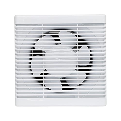 HANDIYA Ventilador de baño Ventilador De Escape 6 Pulgadas Cocina Cuarto De Baño Tipo De Pared Lavadora De Plástico Completo con Ventilador Neto