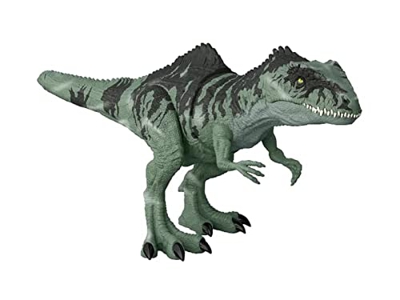 Mondo Jurassic Dominion - Conexión Supremo "Giganotosaurus" - Dinosaurio sonoro articulado de 55 cm diversión bestial - Dinosaurio juguete animales ju