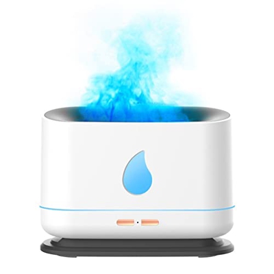 yestGE Humidificador Aire Ultrasónico Aromaterapia Aromaterapia, Aceites Esenciales Fragancia Aromática Difusor Incendio Fuego Fabricante Niebla Niebl