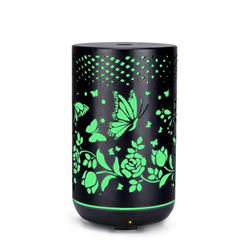 yestGE Difusor de Aroma Hierro Audio Bluetooth, Humidificador Hogar 300 Ml, Ultrasónico Metal Música Regalo, Apagado Automático Aire Niebla Vintage Si en oferta