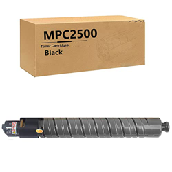 LLAK Compatible para El Cartucho para RicoH MPC2500 Toner MPC3000 para Ricoh Aficio MP C2000 2500 3000 888636 888639 888638 888637 De Tóner (Negro, Ci características