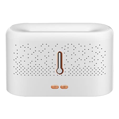 yestGE Difusor de Aroma Llama, Humidificador Purificador Aire for Dormitorio, Aceite Esencial con Enchufe USB Difusores, Generador Niebla Ultrasónica,
