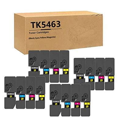 LLAK TK5463 Compatible para Kyocera TK5463 ECOSYS PA210OCX PA210OCWX MA2100CFX MA2100CWFX Cartucho de impresoras para Kyocera TK5473 Tóner (Negro, Cia