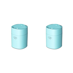 wusiooucu 2 Juegos de Humidificador de aire de 200ML, difusor de Aroma, rociador de niebla fina, para dormitorio, oficina, viaje, carga USB, atomizado características