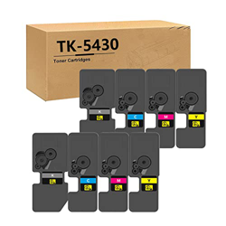 LLAK Compatible para Kyocera TK5430 ECOSYS PA210OCX PA210OCWX MA2100CFX MA2100CWFX Cartucho de impresoras para Kyocera TK5463 5440 Tóner (Negro, Cian, precio
