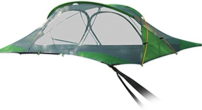 GGQQ (7,2 x 7,2 x 2,7 pies) Hamaca para Acampar 1-3 Persona Portátil de Gran tamaño Tienda de la casa del árbol Correas de Servicio Pesado Cama para D