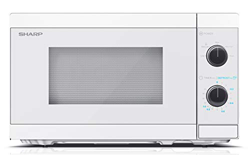 FORNO A MICROONDE SHARP YC-MS01EC WHITE - 20LT 800 WATT DEFROST TIMER BIANCO en oferta