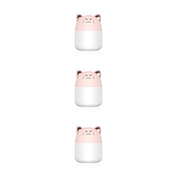 lmoikesz 3 Juegos de Humidificador de aire portátil, ambientador recargable por USB, pulverizador de niebla de gran capacidad, difusor de aceites esen características