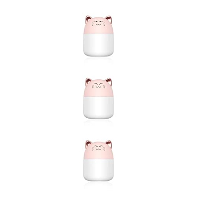 lmoikesz 3 Juegos de Humidificador de aire portátil, ambientador recargable por USB, pulverizador de niebla de gran capacidad, difusor de aceites esen