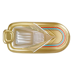 Inflatable Bathtub Bañera Inflable de plástico portátil, bañera Plegable, Cubierta de Aislamiento extraíble, para Adultos, SPA, Piscina Inflable para  en oferta