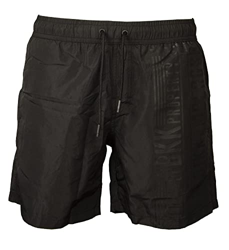 Bikkembergs Traje de baño para Hombre Boxer Piscina cordón Externo y Bolsillos Laterales artículo BKK1MBM08 Series Property BKK, Black, M características