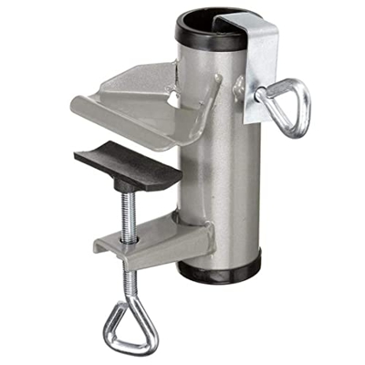 NaciZuo Montaje Paraguas para Paraguas de Patio Soporte para Paraguas Pesado Tabla de Parasol Ajustable Tabla de Abrazadera Fija Parasol y Bases