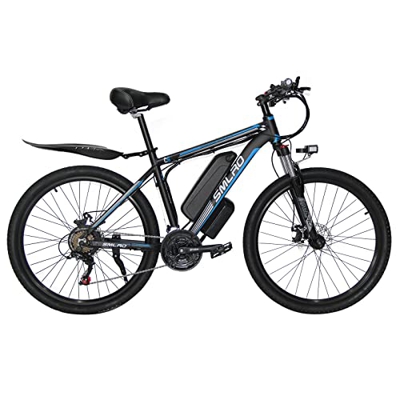 26 pulgadas adulto bicicleta de montaña eléctrica 21 velocidad desmontable 48V13A batería de litio/adulto al aire libre Booster Power Sports/Fast Off-