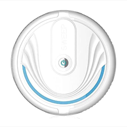 Jesnoe Robot Aspirador Inteligente Recargable Barredora de SuccióN Fuerte de Barrido Inteligente Robot Aspirador (Blanco) precio